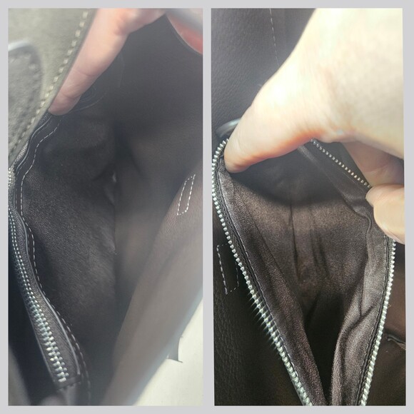 Coach Hadley Convertible Crossbody Shoulder Bag Suede Leather Brown Dust Bag - Picture 9 of 13